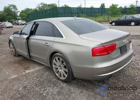 2012 Audi A8 L 4.2 from USA, damaged, VIN WAURVAFD2CN017427